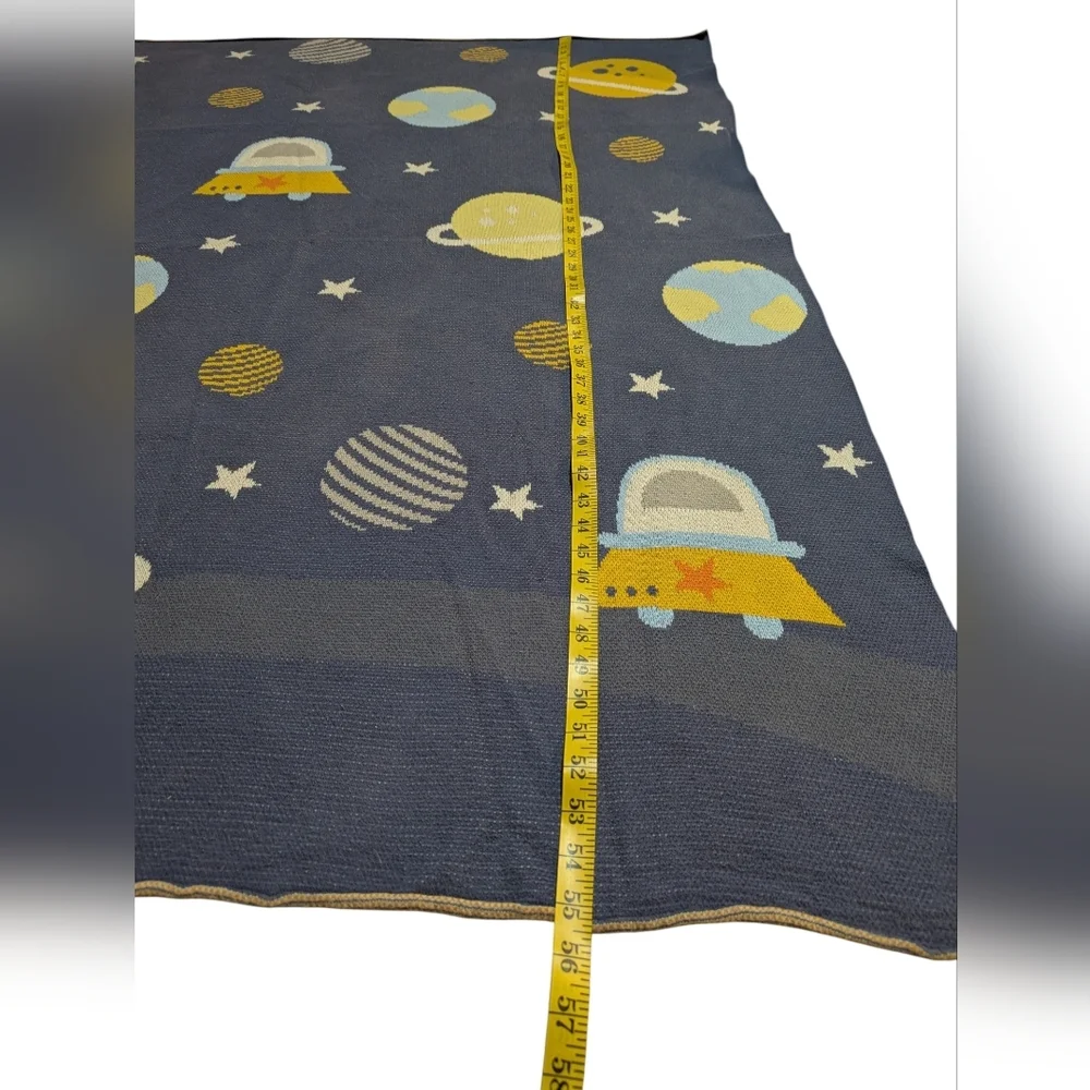 Frolics Kids Collection Galaxy Spaceship Baby Blanket Throw 46